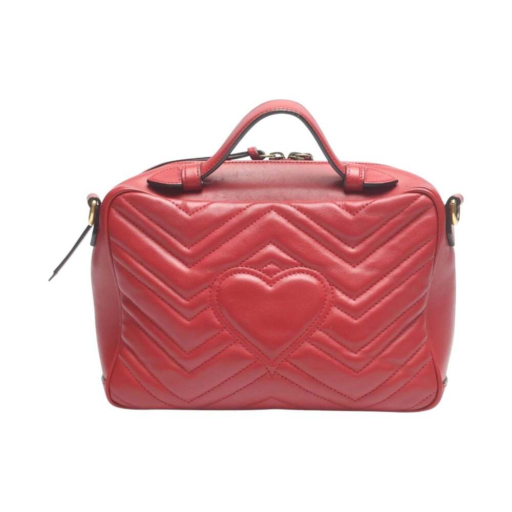 GUCCI Authentic Red GG Marmont Fanny Pack - Picture 3 of 16